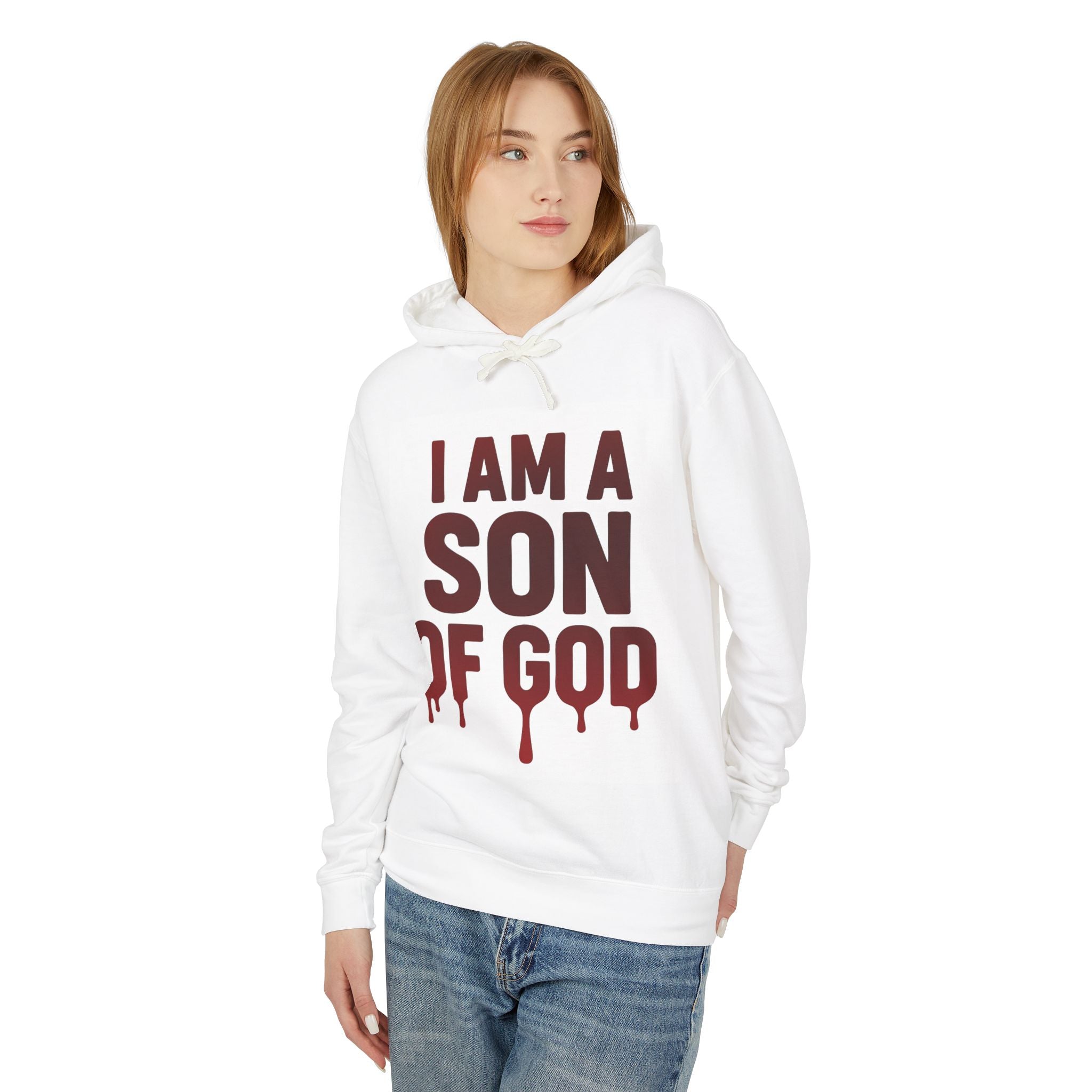 I Am a Son of God Hoodie — John 1:12 Christian Faith Hooded Sweatshirt