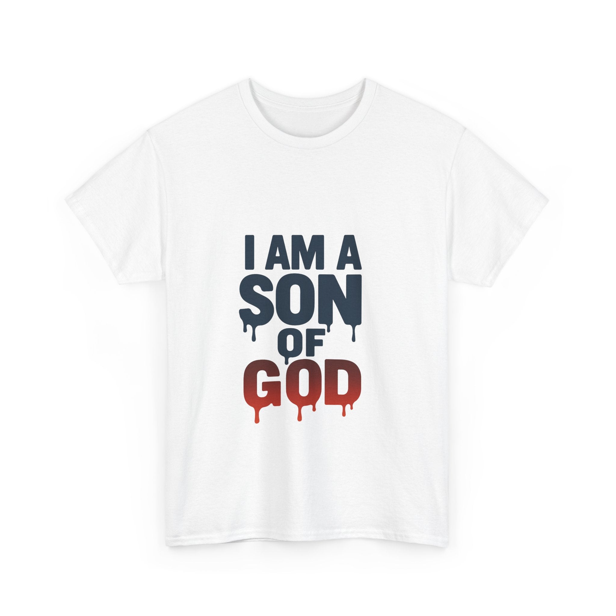 Faith Graphic Tee — "I Am a Son of God" with John 1:12 Back
