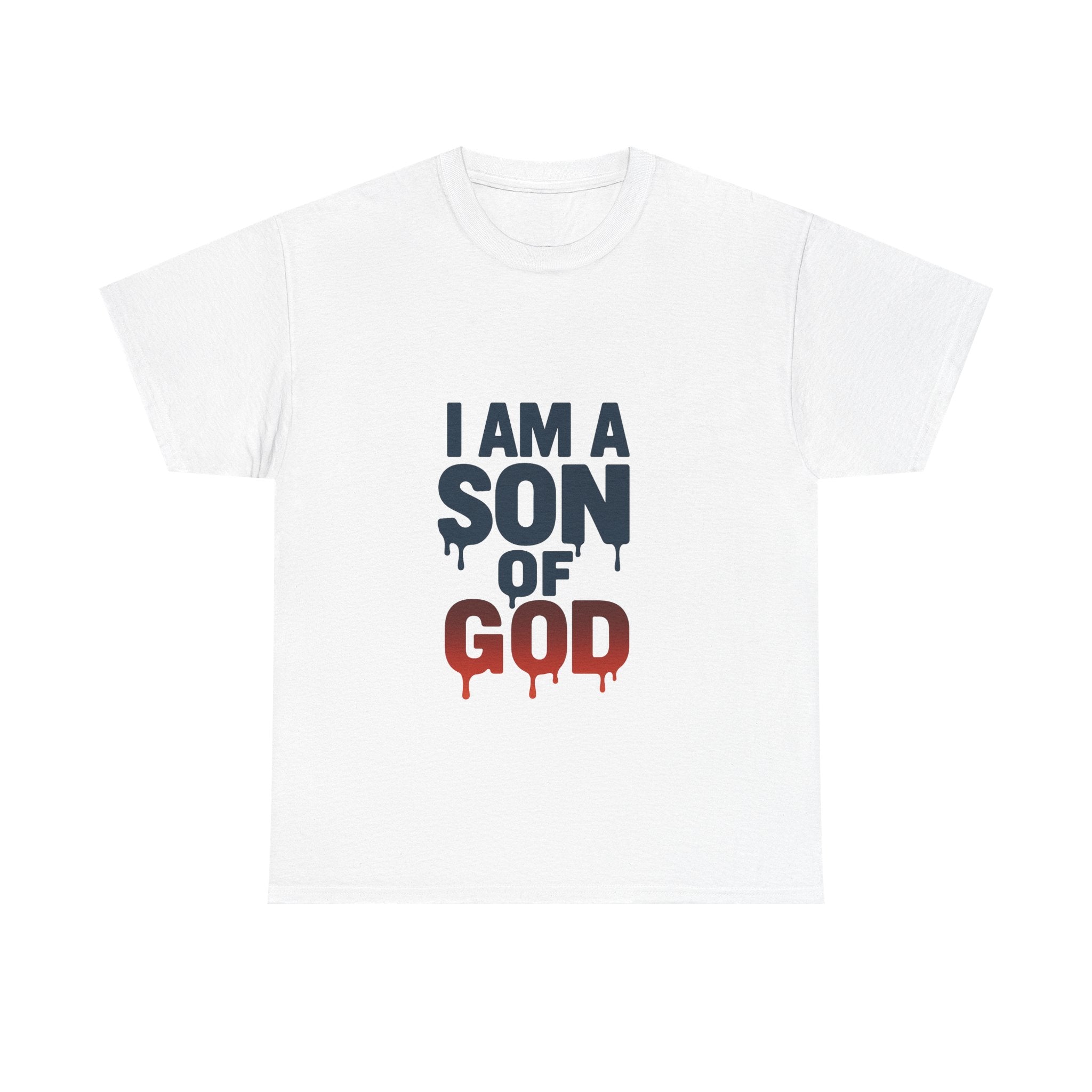 Faith Graphic Tee — "I Am a Son of God" with John 1:12 Back