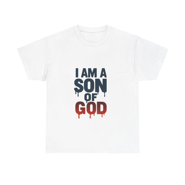 Faith Graphic Tee — "I Am a Son of God" with John 1:12 Back